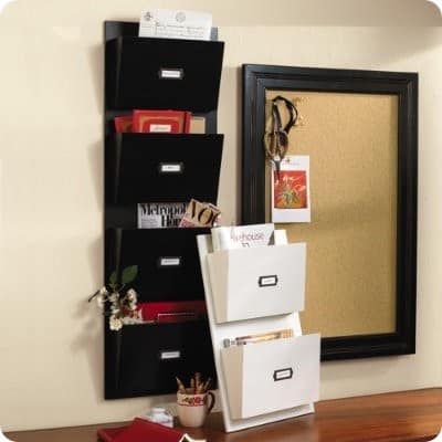 wood wall pockets