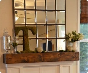 Best of PB #9: Large Multipanel Mantel Mirror