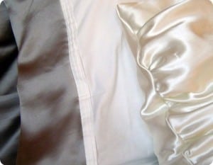 Lingerie Trimmed Sheets and Ruched Pillow