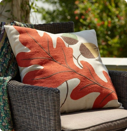 Oak Leaf Pillow