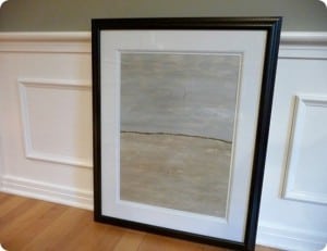 Framed Abstract Painting