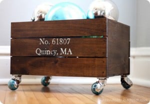 Rolling Storage Crate