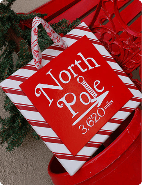 North Pole Sign