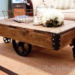 diy factory cart table diy factory cart table
