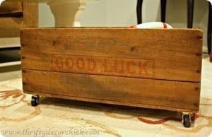 Vintage Storage Crate