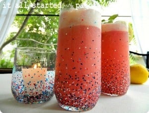 Dotted Glassware
