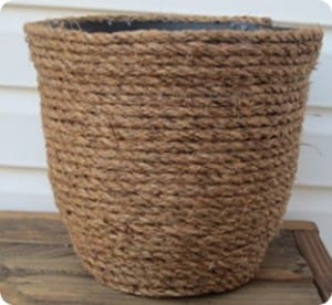 Natural Rope Planter
