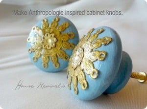 Paper Doily Knobs