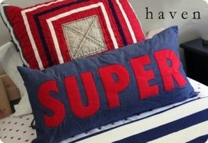Super Hero Lumbar Pillows