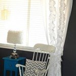 anthro inspired pleated curtain