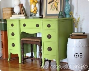 Painted Garden Stool