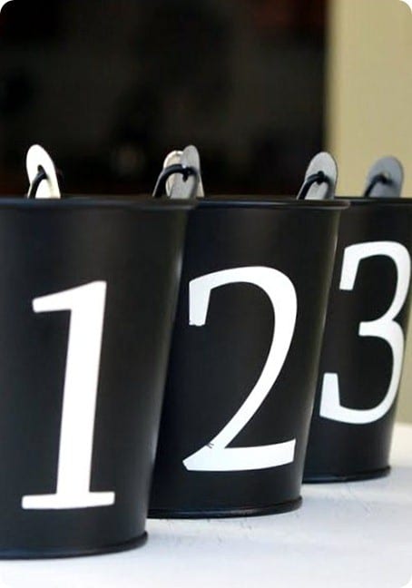 pb knock off numbered pails