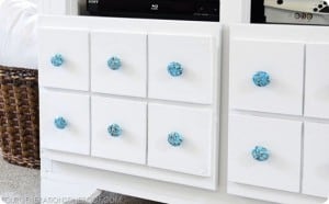 Turquoise Cabinet Knobs