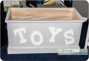 Wooden Toy Box