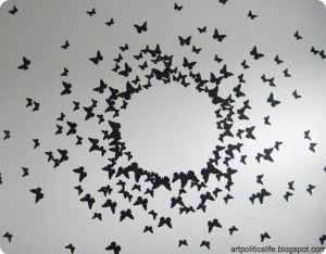 Removable Butterfly Wall Mural