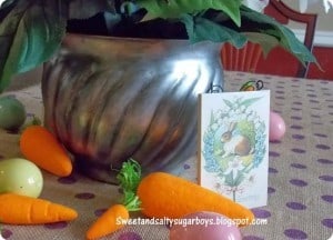 Thrift Store Planter to Showstopper Centerpiece