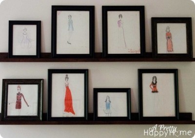 5-Foot Picture Display Ledges