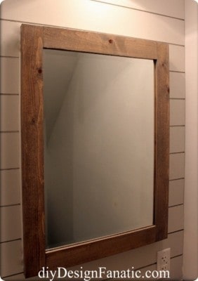 Custom Framed Medicine Cabinet
