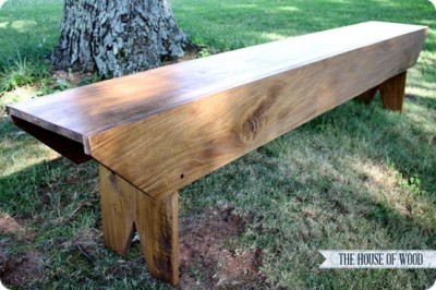 The Three Board Bench