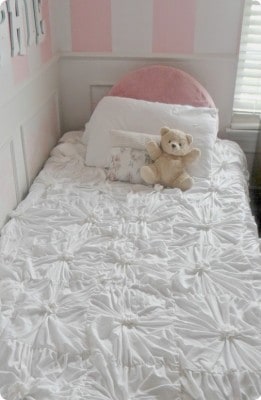 DIY Rosette Quilt for Only $20