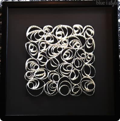 Book Page Spiral Wall Art