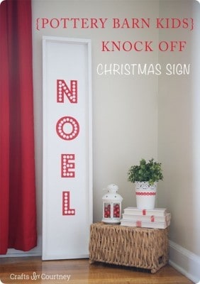 “NOEL” Christmas Sign
