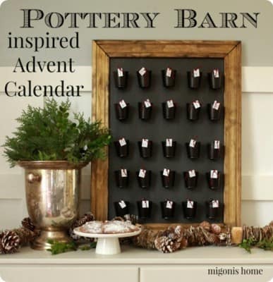 Mini Bucket Advent Calendar