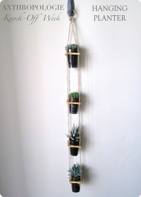 Hanging Rope Planter