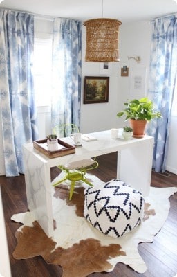 Easy Tie Dye Curtains