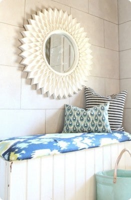 Chalk Paint Mirror Makeover