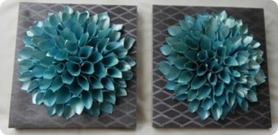Paper Flower Wall Décor