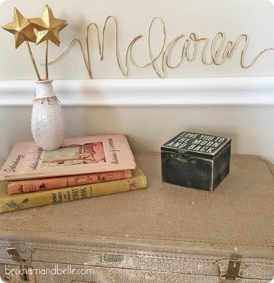 Wire Wall Art for the Nursery