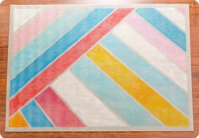 IKEA Hack Painted Rug