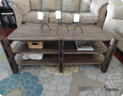Industrial Farmhouse Coffee Table