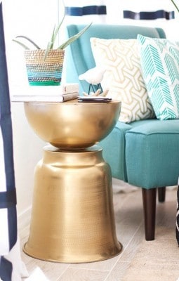 IKEA Hack Martini Side Table