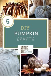 Five Fall Pumpkin Crafts
