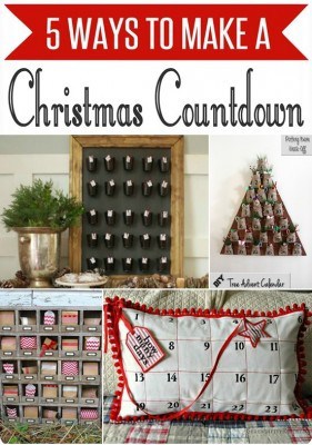 5 Ways to Make a Christmas Countdown