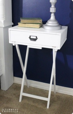 TV Tray to Campaign Nightstand