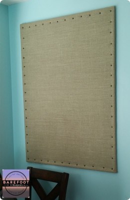 Make a Burlap Bulletin Board for $20
