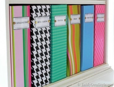 Patterned Magazine Files for LESS