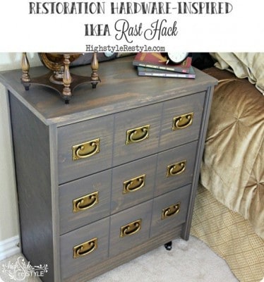 IKEA Rast Hack–with Leather!