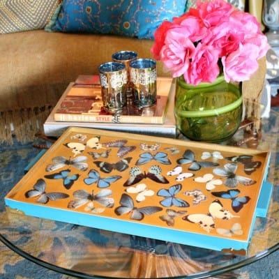 How To Make A Butterfly Serving Tray