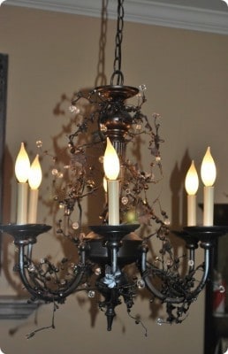 Crystal Vine Chandelier