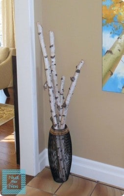 Decorating with Birch Branches