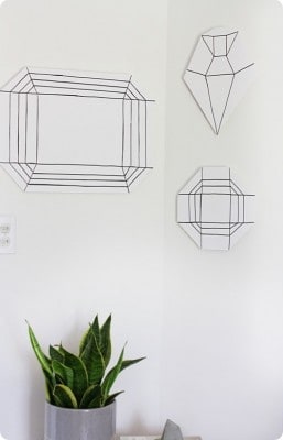 Gemstone Sharpie Wall Art