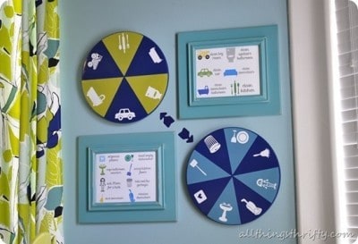 Spinning Chore Chart