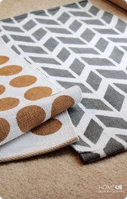 A Pair of Perfectly Painted Rugs