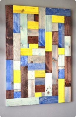 Pieced Wood Artwork