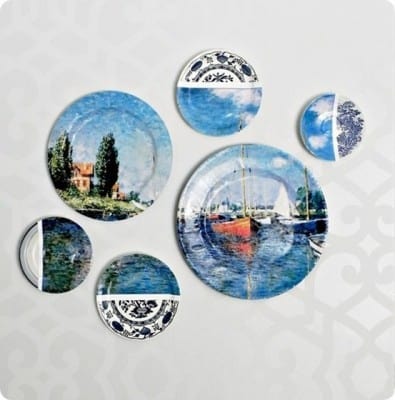Plate Collage Wall Art
