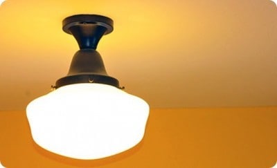 Refurbished Vintage Schoolhouse Lights